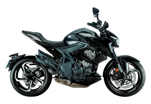 Мотоцикл ZONTES ZT350-R1 (4T ZT184MP EFI) 17/17 (2023 г.) ПТС черный pitbikemarket.ru