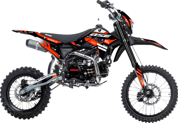 Питбайк BSE PH 150 19/16 AK47 Red (015) (фара, электростартер) pitbikemarket.ru