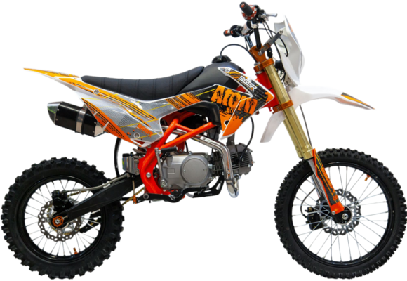 Питбайк SSSR ATOM 125 E Atomic Orange pitbikemarket.ru