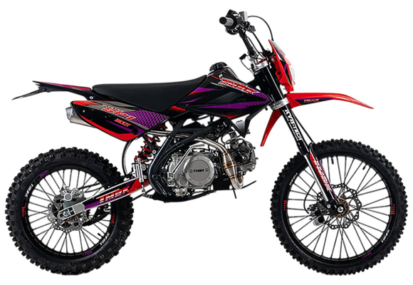 Питбайк TMBK Pitster SP1 Biggy (19/16) Red Purple pitbikemarket.ru