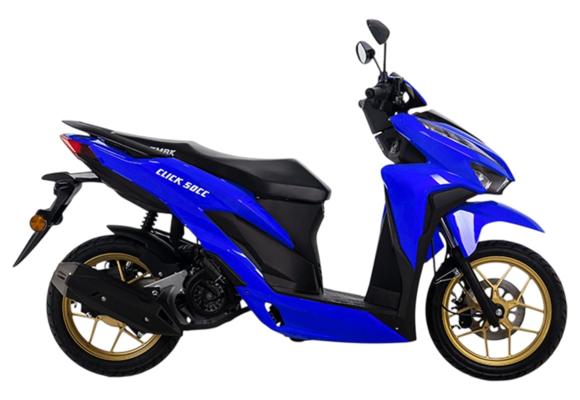 Скутер TMBK CLICK 150CC (SHOW 50CC) Blue pitbikemarket.ru