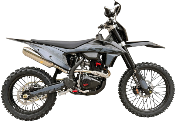 Кроссовый мотоцикл BSE T4 Black (ZS172FMM-5) (ZS172FMM-5) pitbikemarket.ru