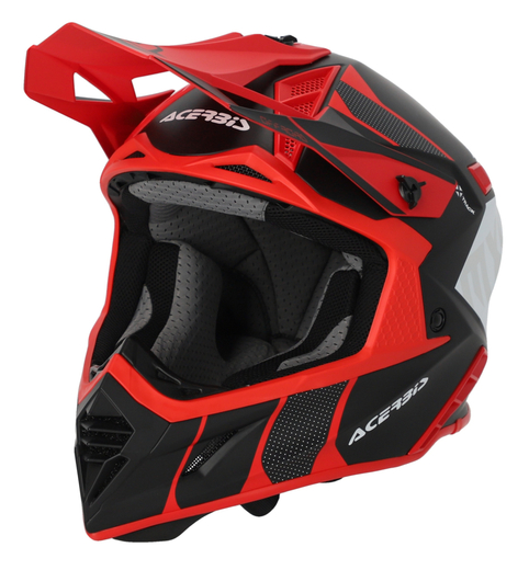 Шлем Acerbis X-TRACK 22-06 Black/Red XS pitbikemarket.ru