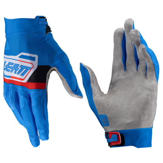 Мотоперчатки подростковые Leatt Moto 1.5 Jr Glove (PitBoard Royal, L, 2025 (6025450344)) pitbikemarket.ru