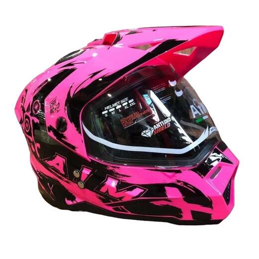 Шлем детский AiM JK802Y Pink/Black, Y/L pitbikemarket.ru
