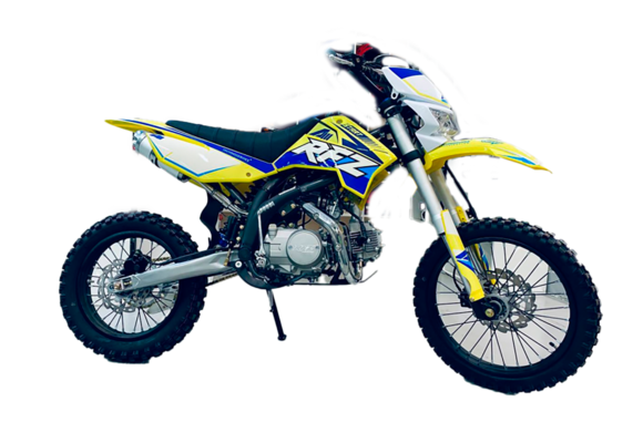 Питбайк Apollo RFZ START 125L 17х14 Желтый pitbikemarket.ru