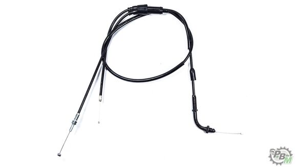 Трос газа (двойной с загибом, для карбюратора с ускорителем pz30) 250см3 L=1185 pitbikemarket.ru