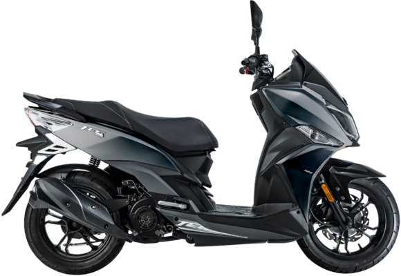 Скутер SYM Jet14 200 матовый черный pitbikemarket.ru